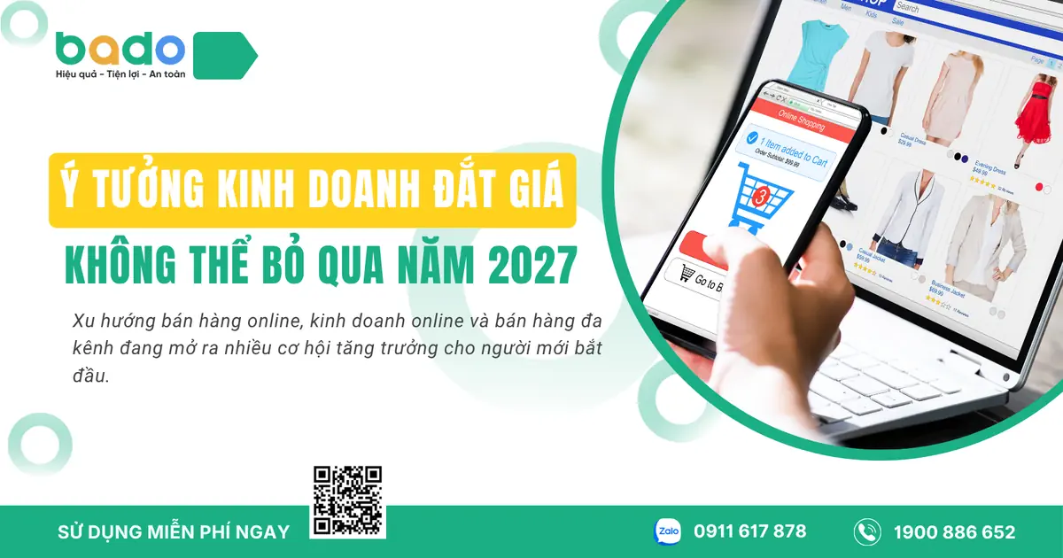 Ý tưởng kinh doanh đắt giá năm 2027 không thể bỏ qua